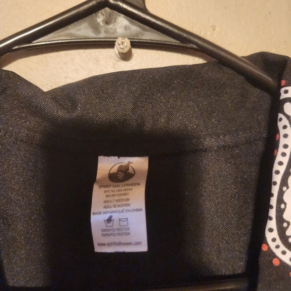 Spirit Halloween Day Of The Dead Costume Mens Size M Hat And Top - Picture 2 of 4